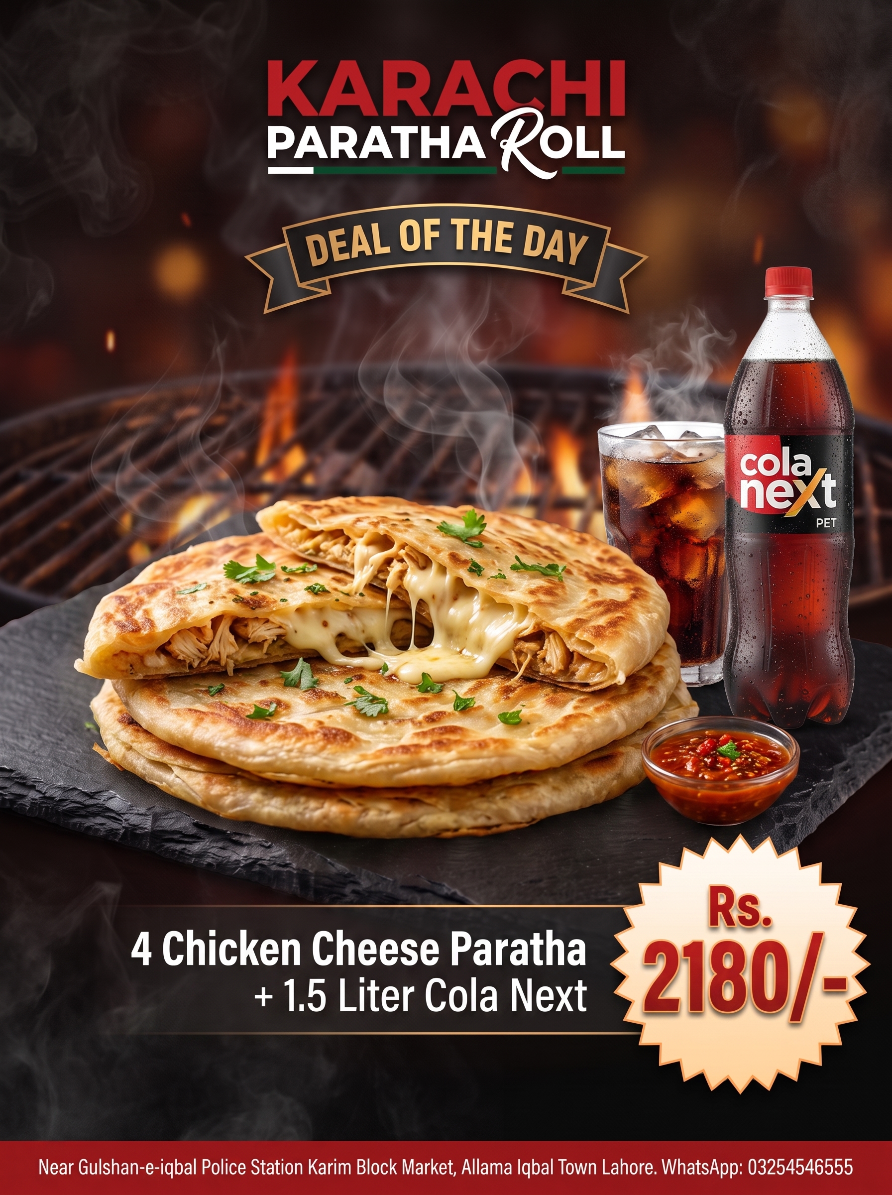 Chicken Cheese Paratha Family poster