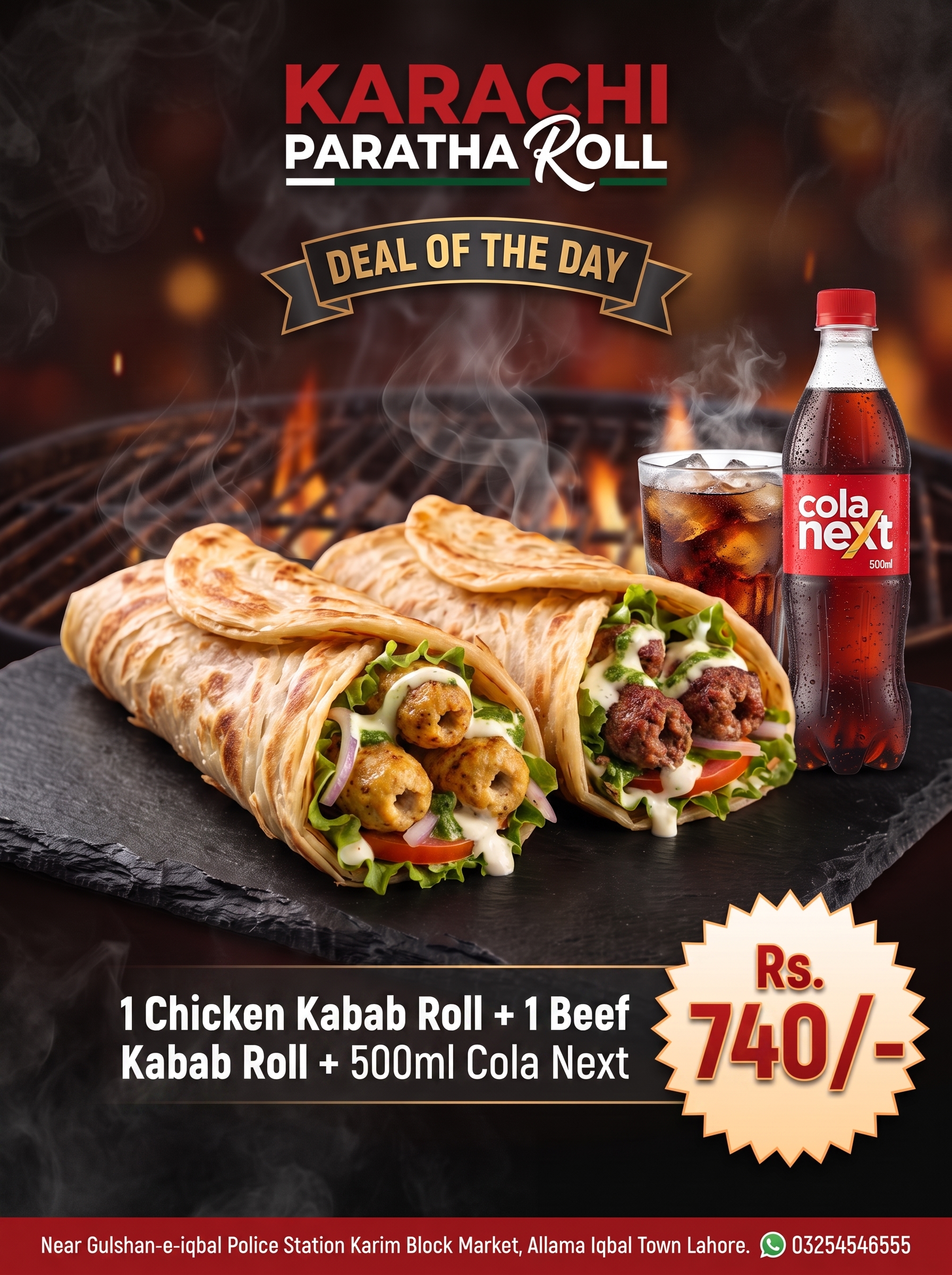 Kabab Roll Duo poster