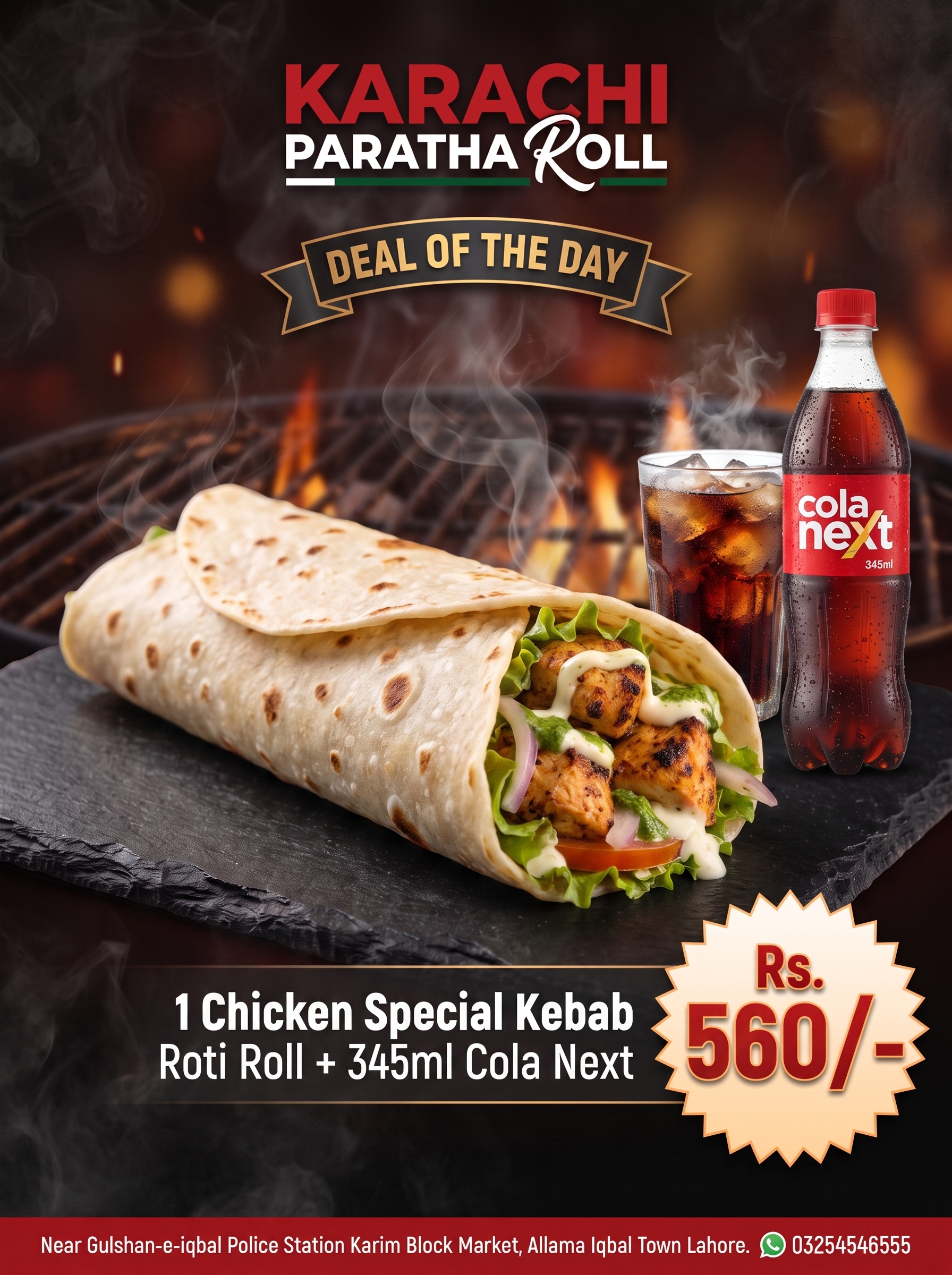 Special Roti Roll poster