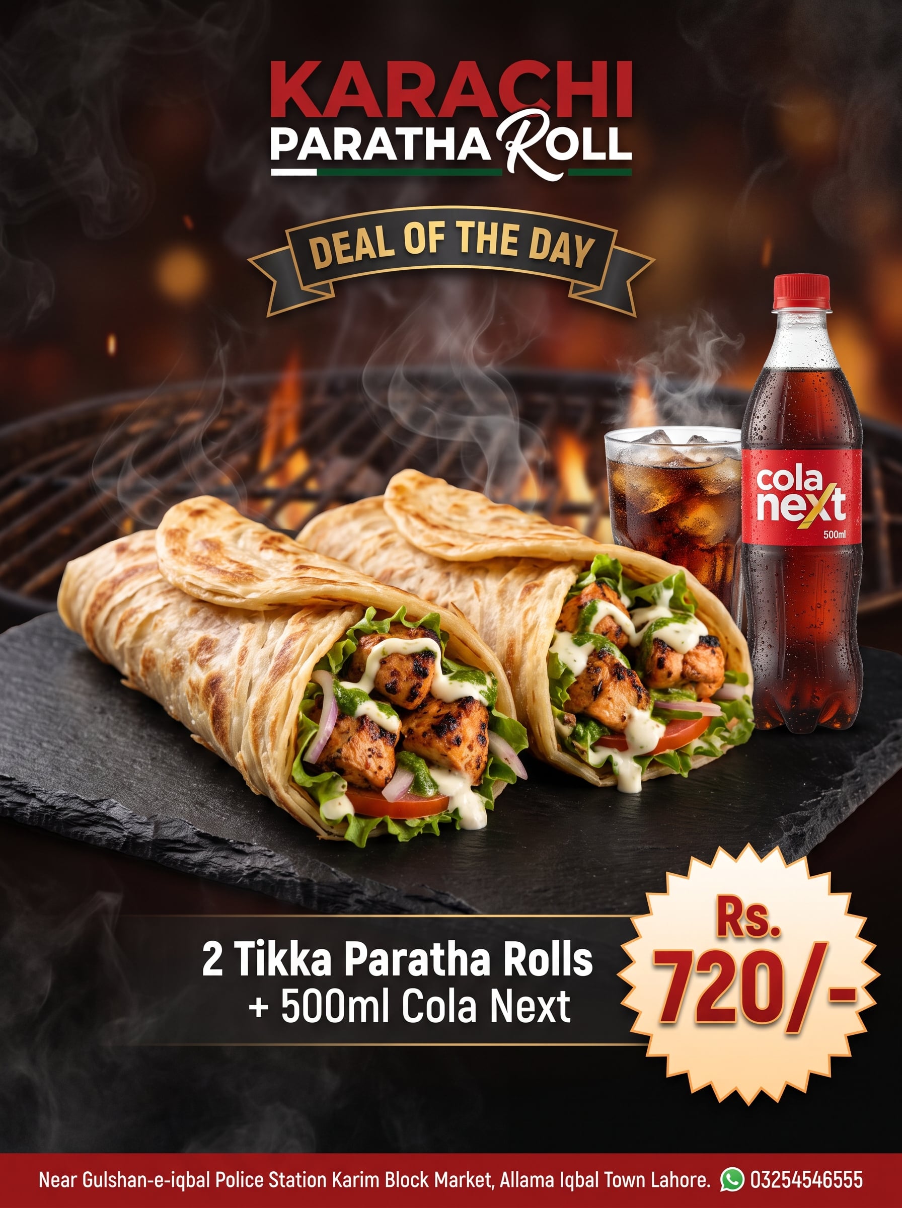 Tikka Roll Combo poster
